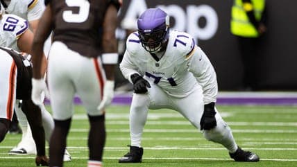 Christian Darrisaw's Silent Standoff with Reporters After DNP Raises Eyebrows