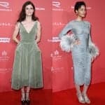 Alison Oliver and Indya Moore Dazzle at GQ Germany Awards in Gucci Heels
