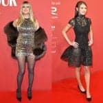 Heidi and Leni Klum Dazzle in Matching Outfits at Berlin Women of the Year Event